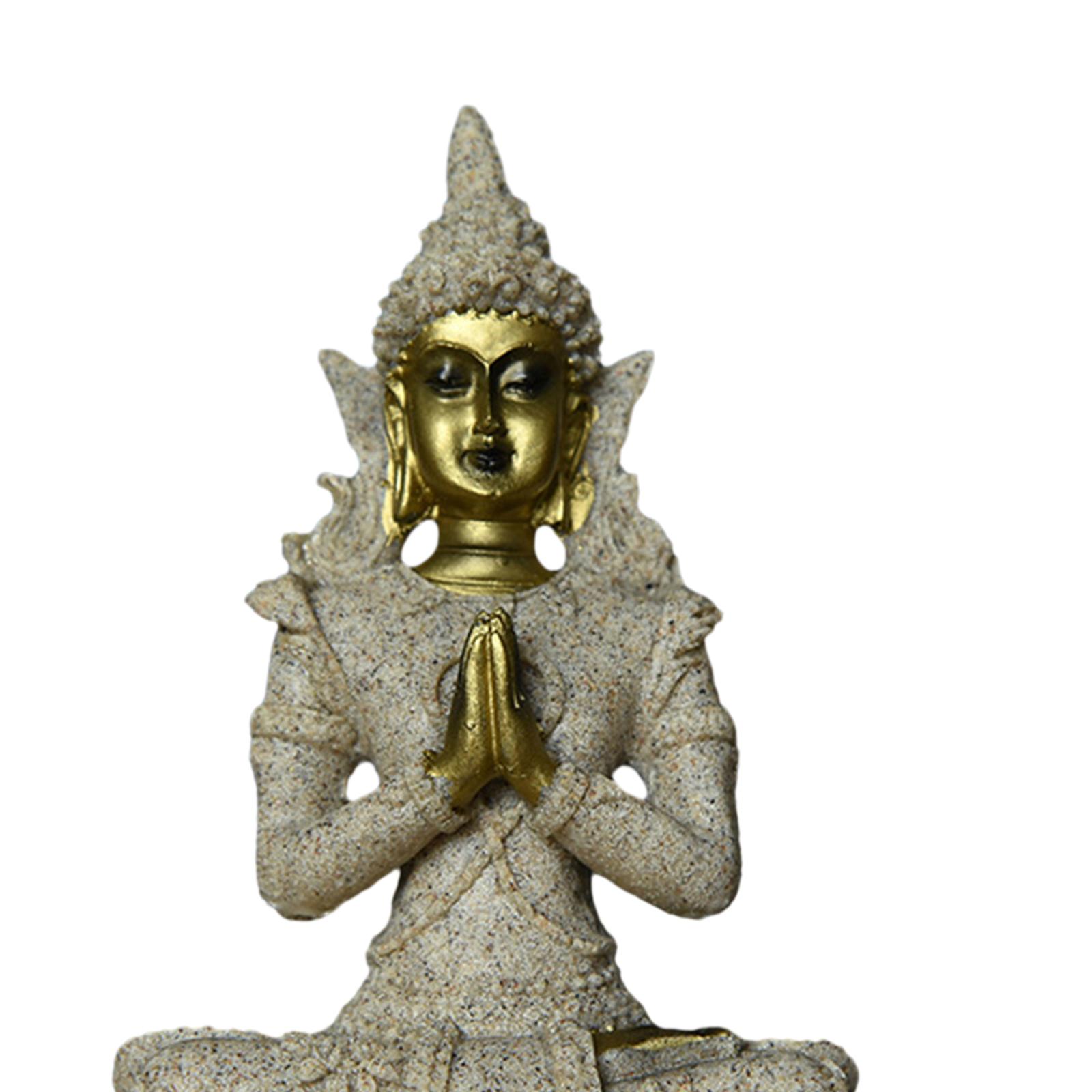 Antique Resin Buddha Statue Fi - Resin Art Work review and price