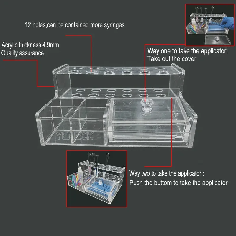 1Pc Dental Holder for Syringe  - Resin Art Case review and price