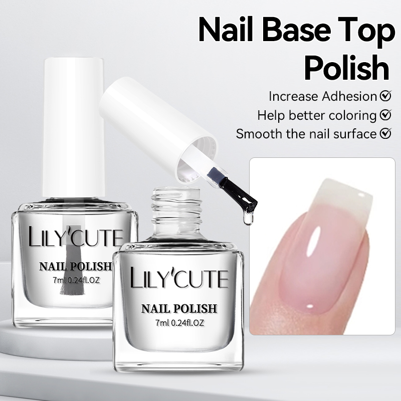 LILYCUTE 7ml  Nail Base Top Po - Resin Art Equipment review and price
