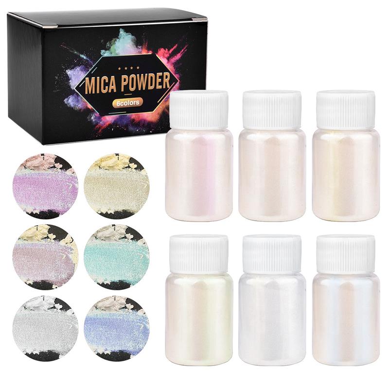 6 Pcs-Set Epoxy Resin Dye Mica - Resin Art Case review and price